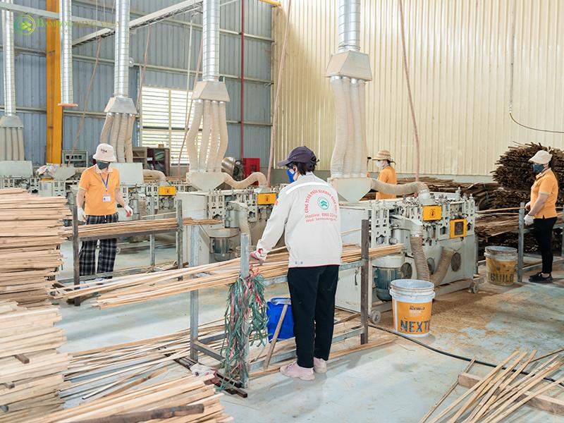 Bamboo craftsmanship